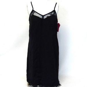 New XHILARATION Black Night Gown SMALL